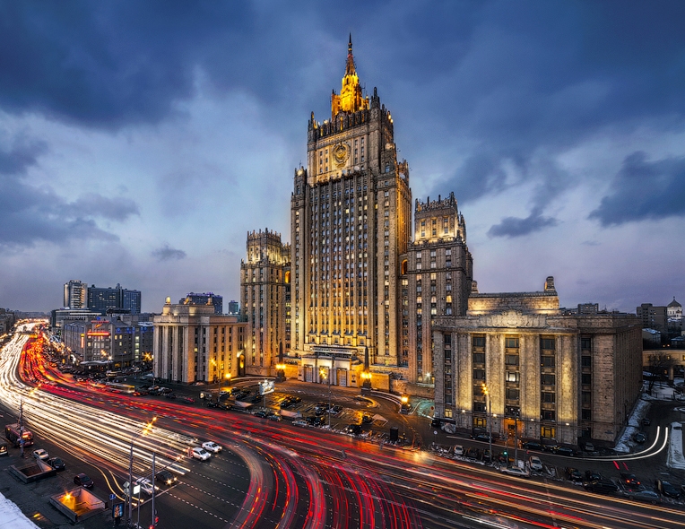 MAIN BUILDING OF RUSSIAN FEDERATION MINISTRY OF FOREIGN AFFAIRS