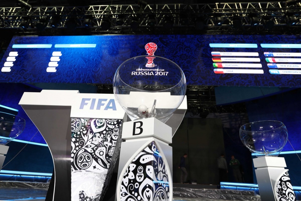 FINAL DRAW FOR THE 2017 FIFA CONFEDERATIONS CUP IN KAZAN